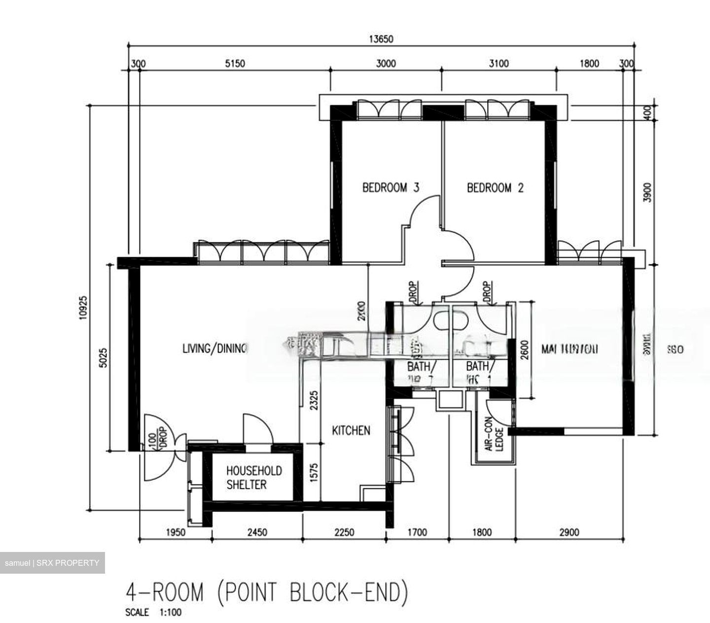Blk 2B Kallang Heights (Kallang/Whampoa), HDB 4 Rooms #463510891